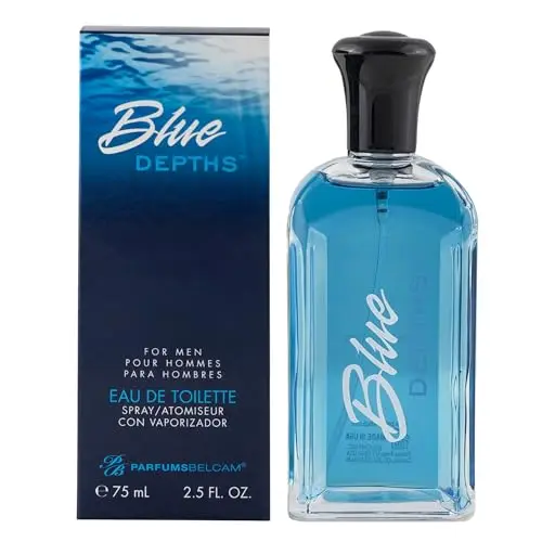 PB ParfumsBelcam Blue Depths men's aquatic cologne spray