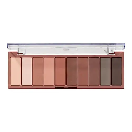 e.l.f. Perfect 10 Eyeshadow Palette with ten nude matte shades