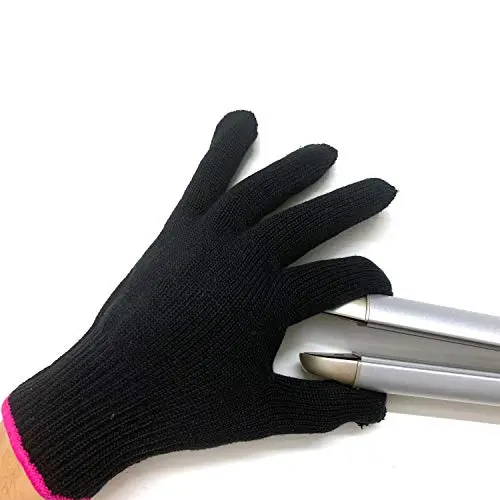 Lessmon single heat resistant glove for hair styling