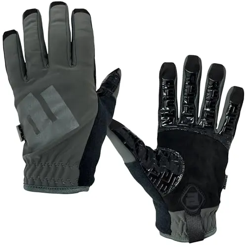 APEX 2.0 Cold Weather Gloves in carbon grey, highlighting the neoprene material and sleek design.