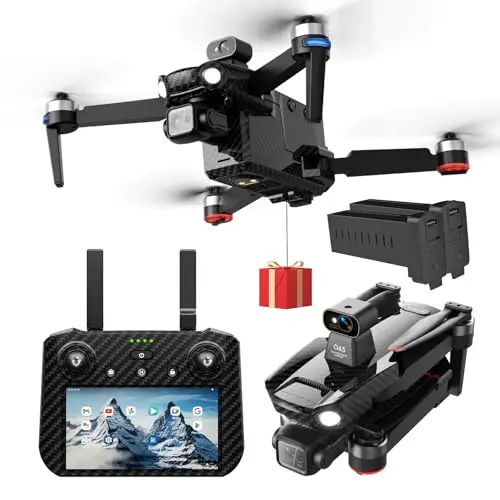 Bingchat AE Pro Max carbon fiber drone with touch screen tablet controller